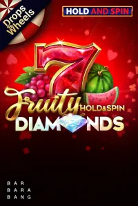 Fruity Diamonds Hold and Spin slot logo