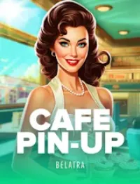 cafe pinup slot logo
